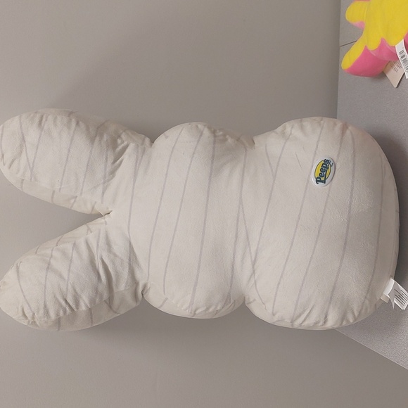 Peeps Plush Lot of 2 Mummy and Yellow Bunny - Picture 6 of 16